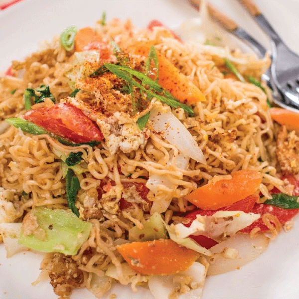 มาม่าผัดซอสหม่าล่า / 麻辣炒面